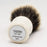 H.L. Thater 4125 Series 2-Band Fan-Shaped Silvertip Shaving Brush with Faux Ivory Handle, Size 5 Badger Bristles Shaving Brush Heinrich L. Thater 
