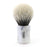 H.L. Thater 4125 Limited Edition 2-Band Premium Bulb Silvertip Shaving Brush, Size 2 Badger Bristles Shaving Brush Heinrich L. Thater Bianco Lasa 