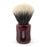 H.L. Thater 4125 Limited Edition 2-Band Fan-Shaped Silvertip Shaving Brush, Size 2 Badger Bristles Shaving Brush Heinrich L. Thater Imperial Red 