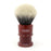 H.L. Thater 4650 Limited Edition 2-Band Fan-Rounded Silvertip Shaving Brush, Size 2 Badger Bristles Shaving Brush Heinrich L. Thater Imperial Red 