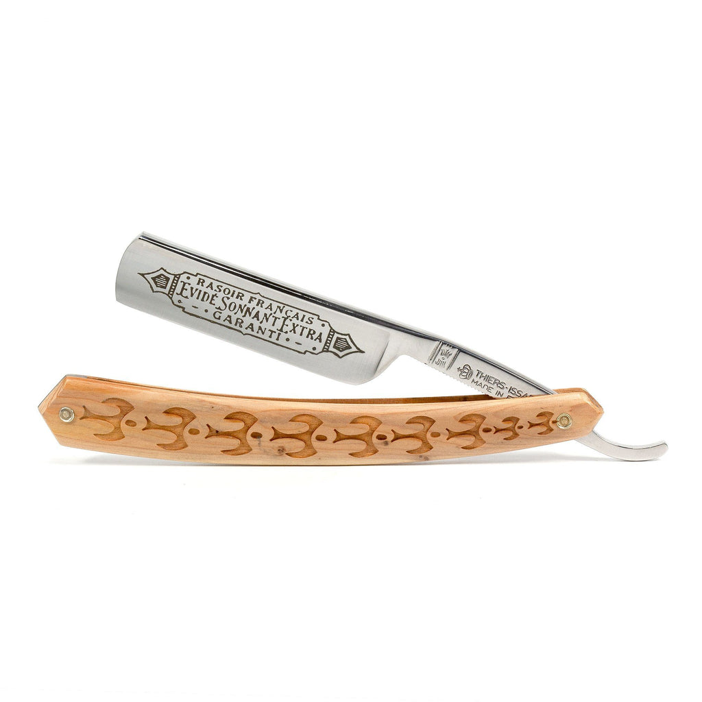 Thiers Issard 1196 Decorated Juniper 5/8” Straight Razor — Fendrihan