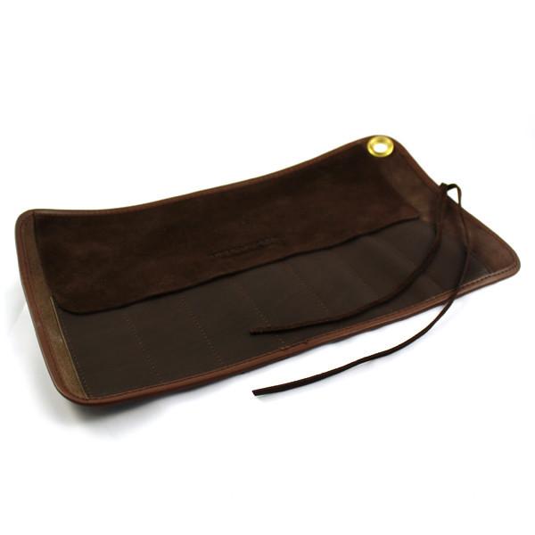 Thiers Issard Seven-Razor Brown Leather Carrying Case Grooming Travel Case Thiers Issard 