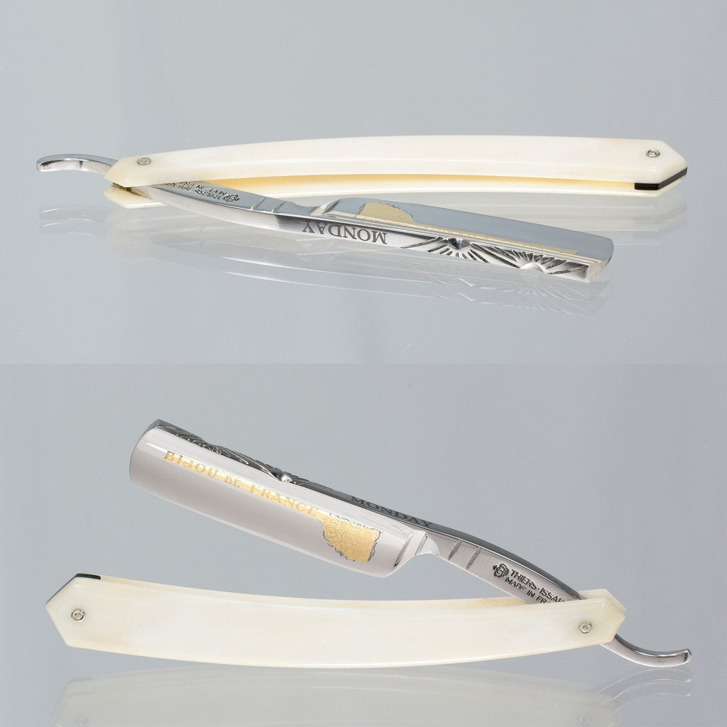 Thiers Issard "Bijou De France" 7 Day Straight Razor Limited Editions Straight Razor Thiers Issard Monday 