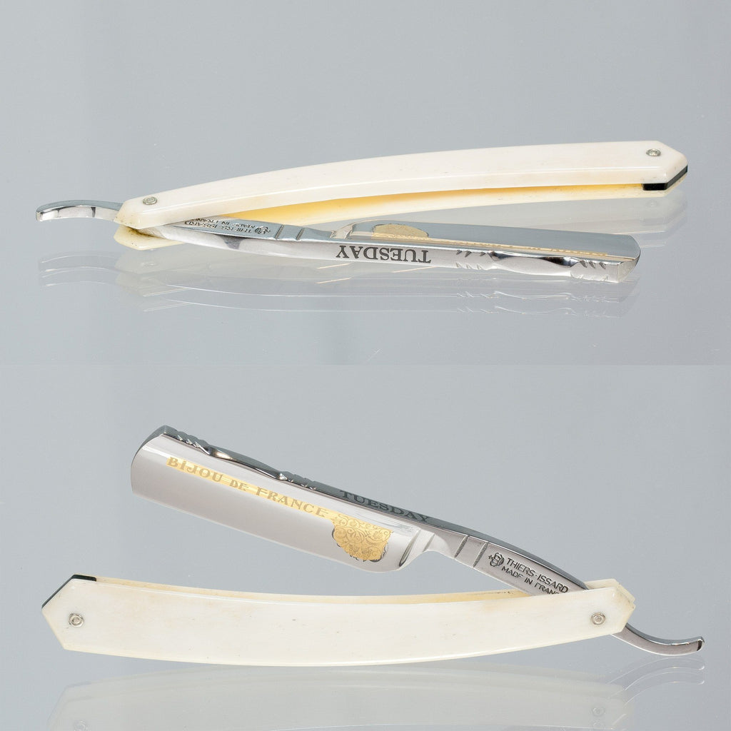 Thiers Issard "Bijou De France" 7 Day Straight Razor Limited Editions Straight Razor Thiers Issard Tuesday 