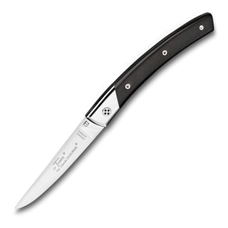 Claude Dozorme Le Thiers® Secret Pocket Knife, Ebony Wood Handle Pocket Knife Claude Dozorme 