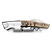 Claude Dozorme Le Thiers Double Lever Corkscrew, Ram Horn Handle Corkscrew Claude Dozorme 