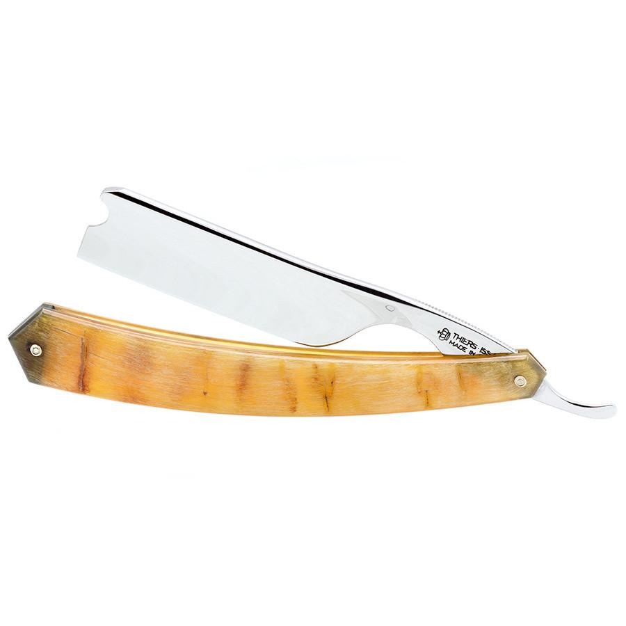 Thiers Issard Hook Nose Straight Razor 7/8", Ram's Horn Handle Straight Razor Thiers Issard 