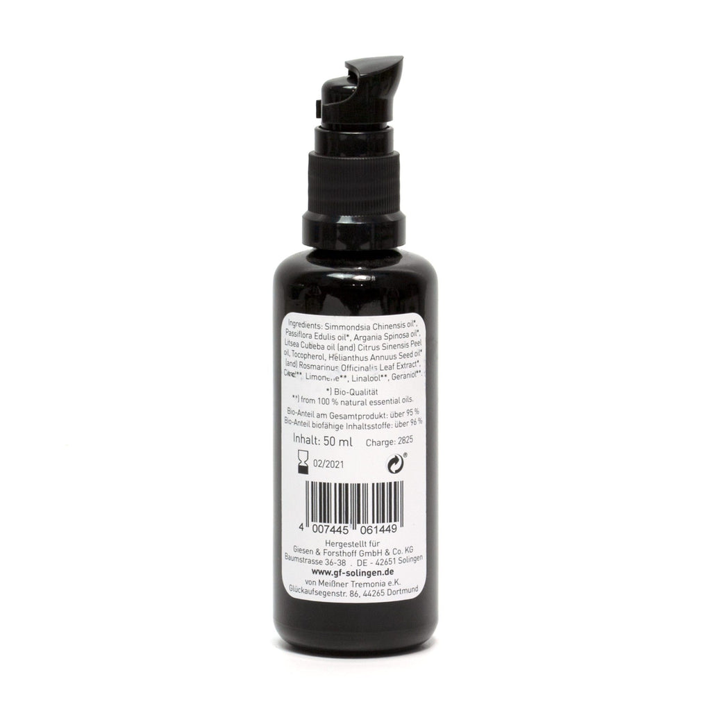 1920 Organic Beard & Shave Oil in Glass Bottle, Blood Orange Beard Oil Timor 