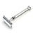 Timor 1350K Open Comb Safety Razor with Solid Stainless Steel Long Handle Double Edge Safety Razor Timor 
