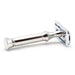 Timor 1351 Closed Comb Safety Razor with Solid Stainless Steel Handle Double Edge Safety Razor Timor 