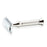 Timor 1351 Closed Comb Safety Razor with Solid Stainless Steel Handle Double Edge Safety Razor Timor 