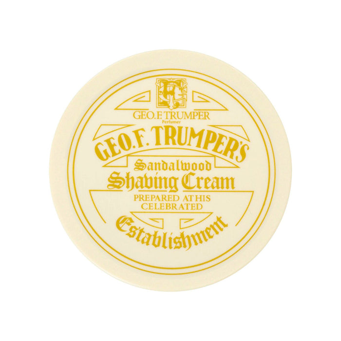 Geo. F. Trumper Sandalwood Shaving Cream, Large Tub Shaving Cream Geo F. Trumper 