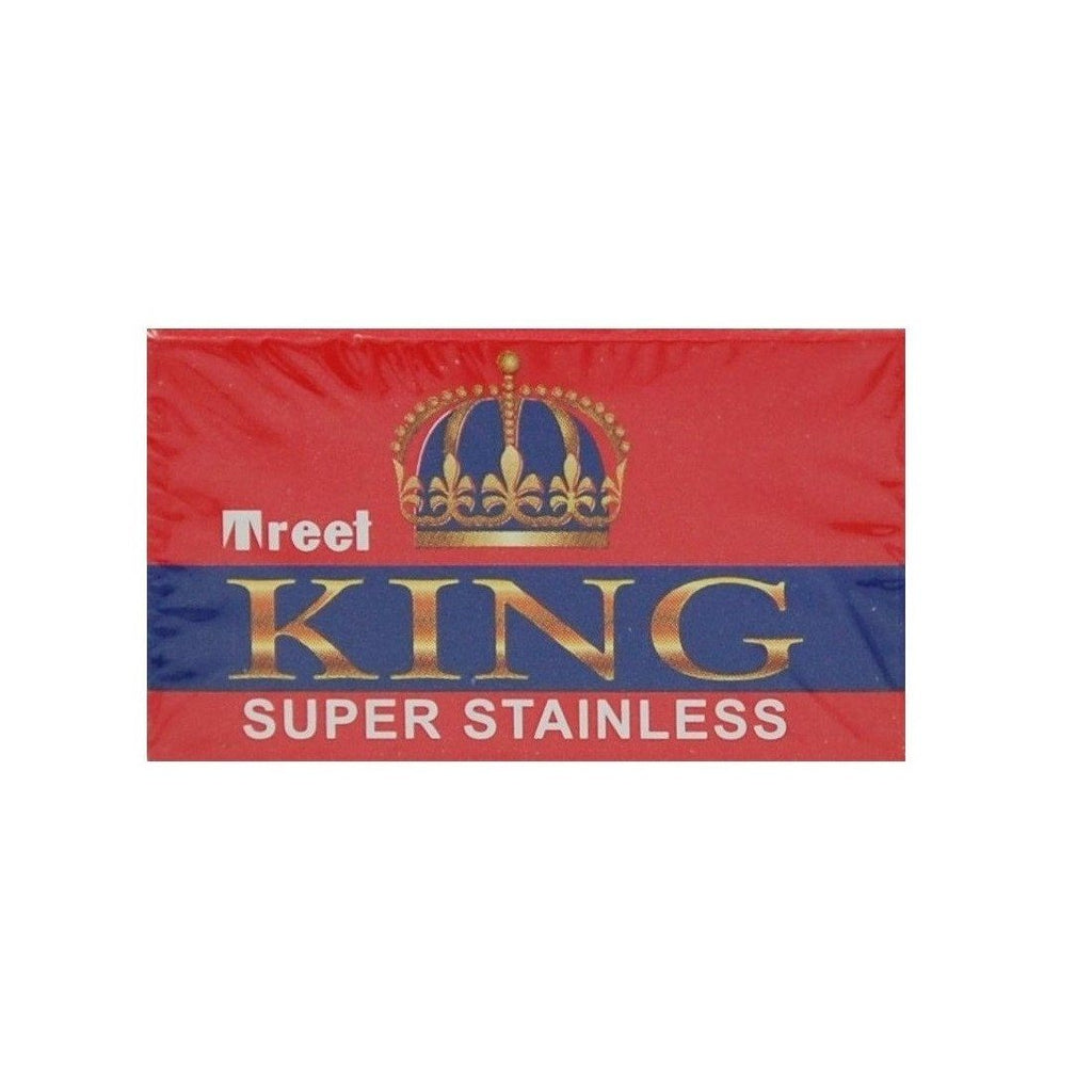 200 Treet King Super Stainless Double-Edge Safety Razor Blades Razor Blades Treet 