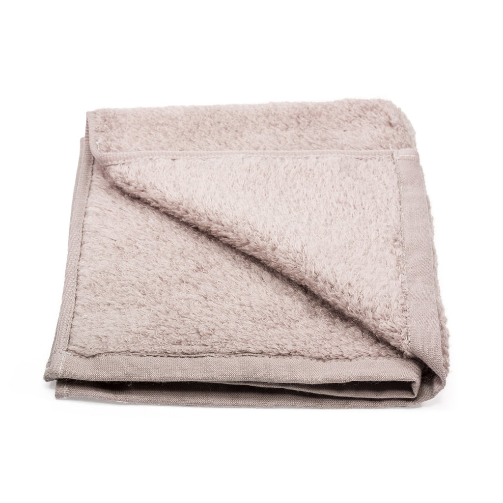 Uchino Premium Marshmallow Touch Zero Twist Yarn Face Towel Towel Uchino Brown 
