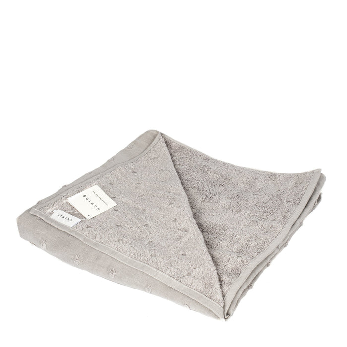 Uchino Zero Twist Gauze Dot Towel Towel Uchino Bath Towel (70 x 140 cm) 