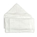 Uchino Marshmallow Hooded Baby Towel, White Towel Uchino 