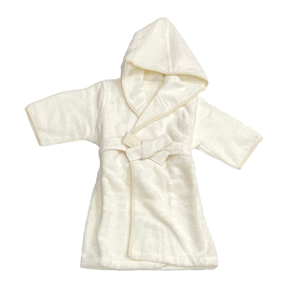 Uchino WOG Milkey Pile Baby Robe, White Towel Uchino 