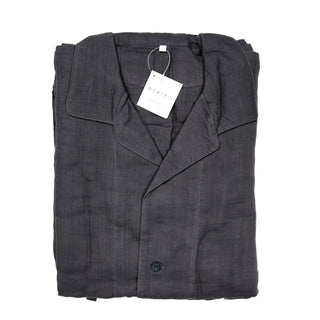 Uchino Crepe Gauze Pajamas, Dark Grey Pajamas Uchino 