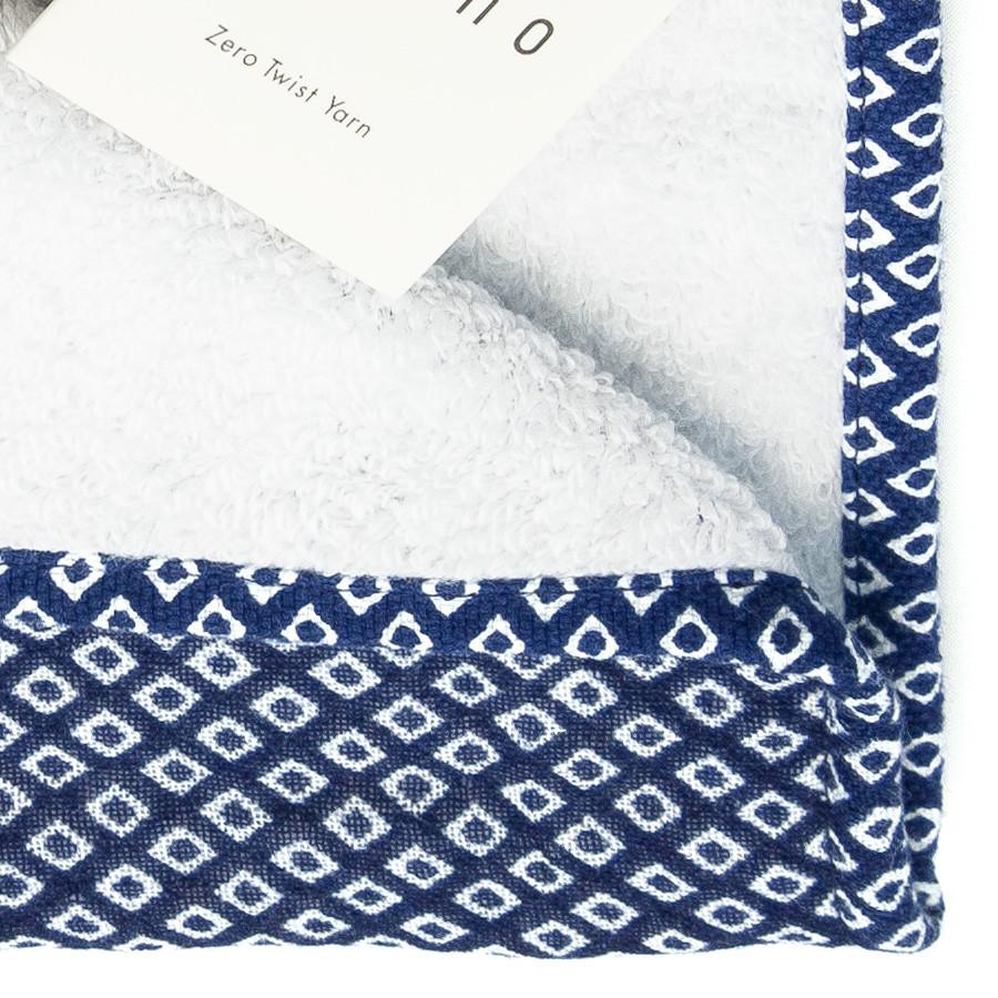 Uchino Japanese Hishi Pattern Double-Sided Cotton Towel