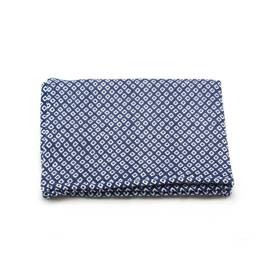 Uchino Japanese Hishi Pattern Double-Sided Cotton Towel Towel Uchino 