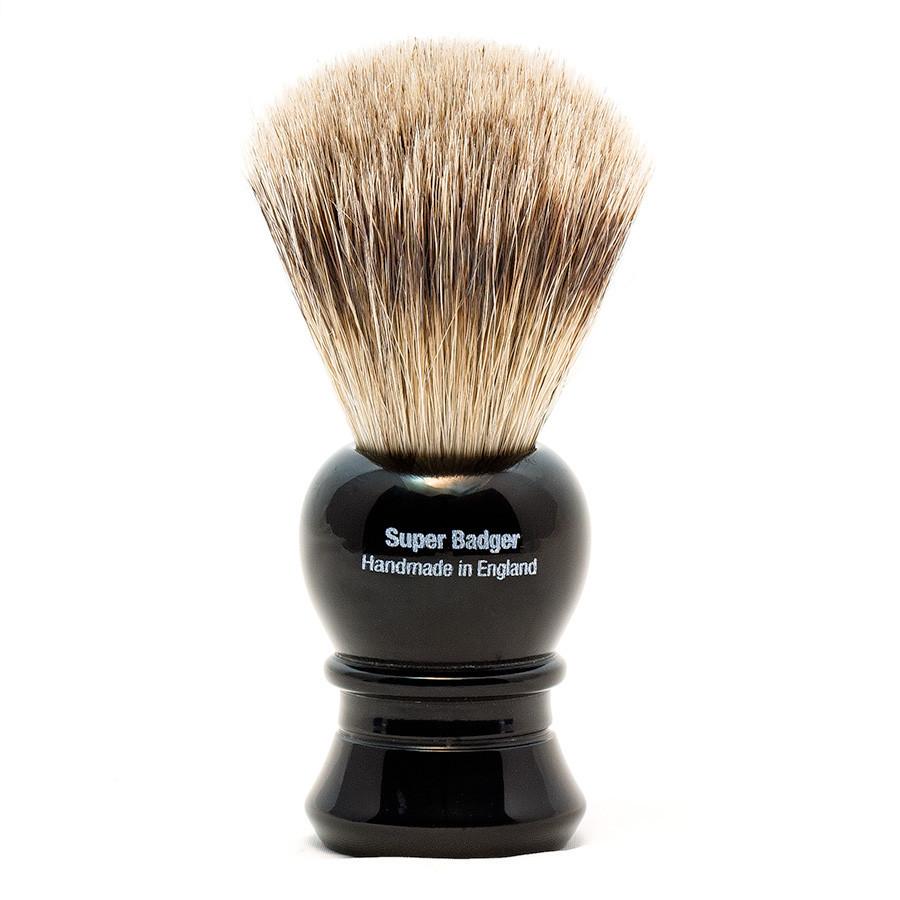 Vulfix 2233 Super Badger Shaving Brush, Black Handle Badger Bristles Shaving Brush Vulfix 