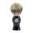 Vulfix Pure Grey Badger Shaving Brush, Black Handle Badger Bristles Shaving Brush Vulfix 