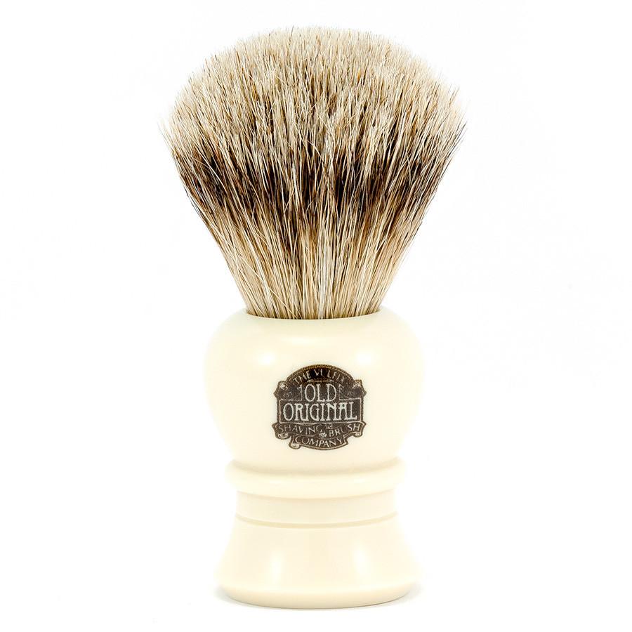 Vulfix 2233 Super Badger Shaving Brush, Faux Ivory Handle Badger Bristles Shaving Brush Vulfix 