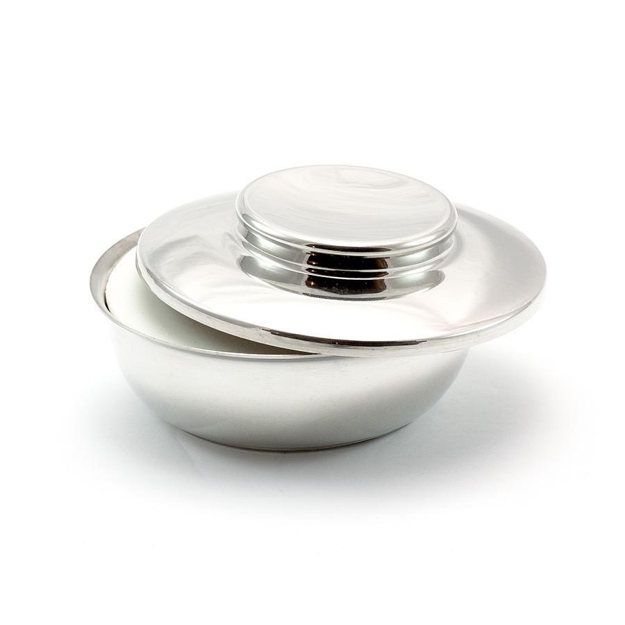 Vulfix Pewter Bowl and Shaving Soap, Small Shaving Bowl and Soap Vulfix 