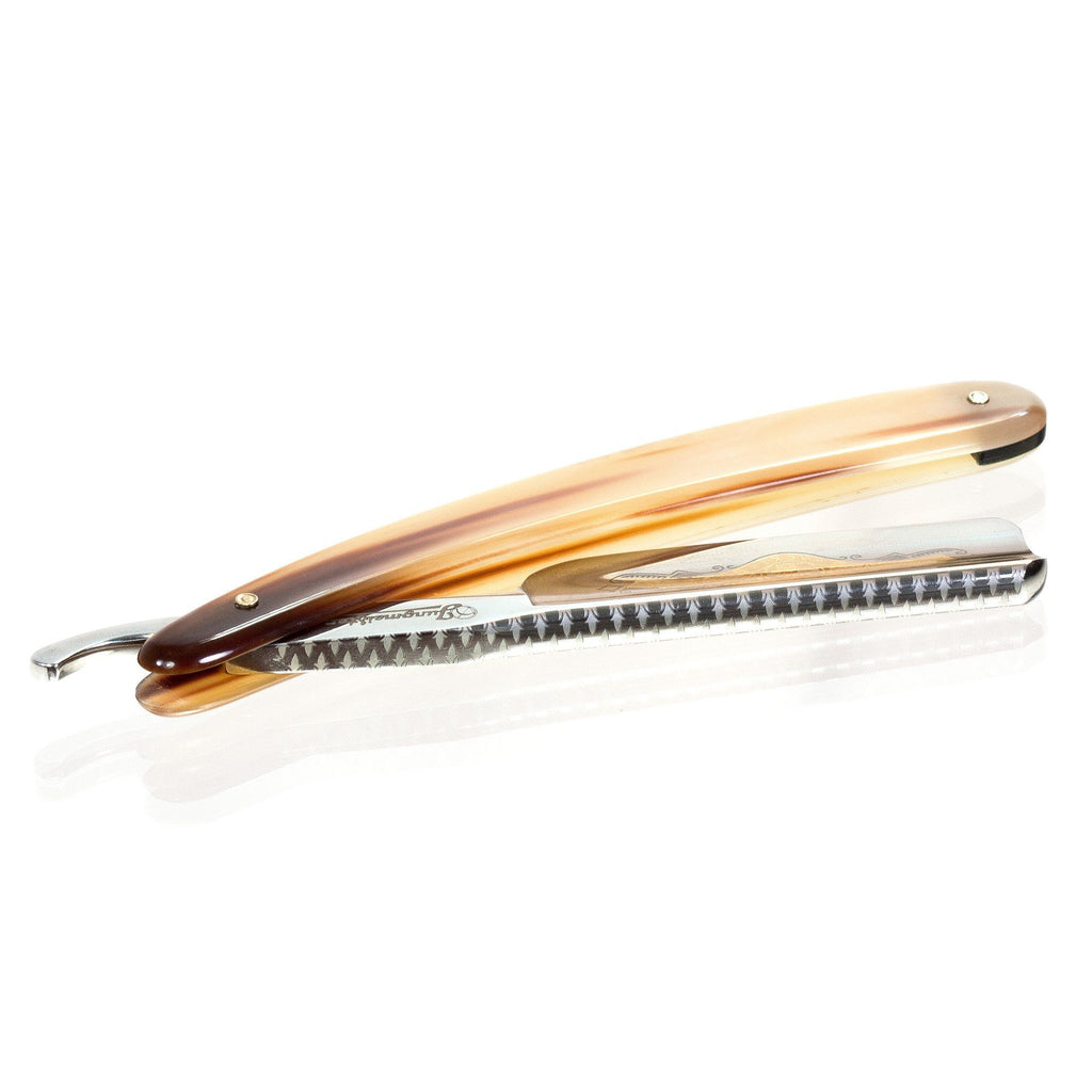 Wacker Jungmeister Straight Razor 7/8", Buffalo Horn Handle Straight Razor Discontinued 