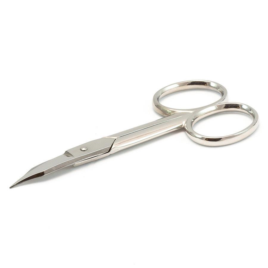 WASA Solingen Nickel-plated Nail Scissors, Pointed Tips — Fendrihan