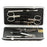 WASA Solingen 7-Piece Inox Manicure Set, Black Leather Snap Case Manicure Set WASA Solingen 