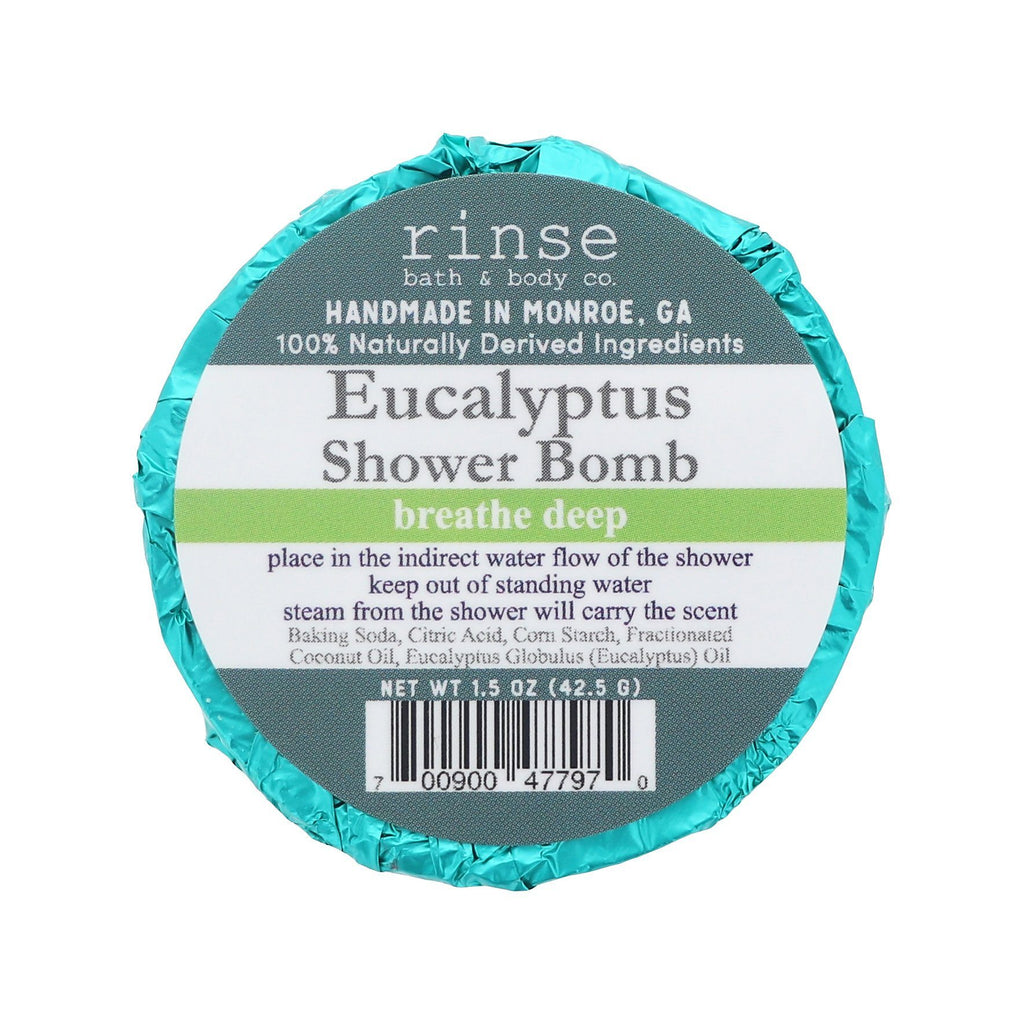 Rinse Bath & Body Co. Shower Bomb Bath Bombs Rinse Bath & Body Co Eucalyptus 