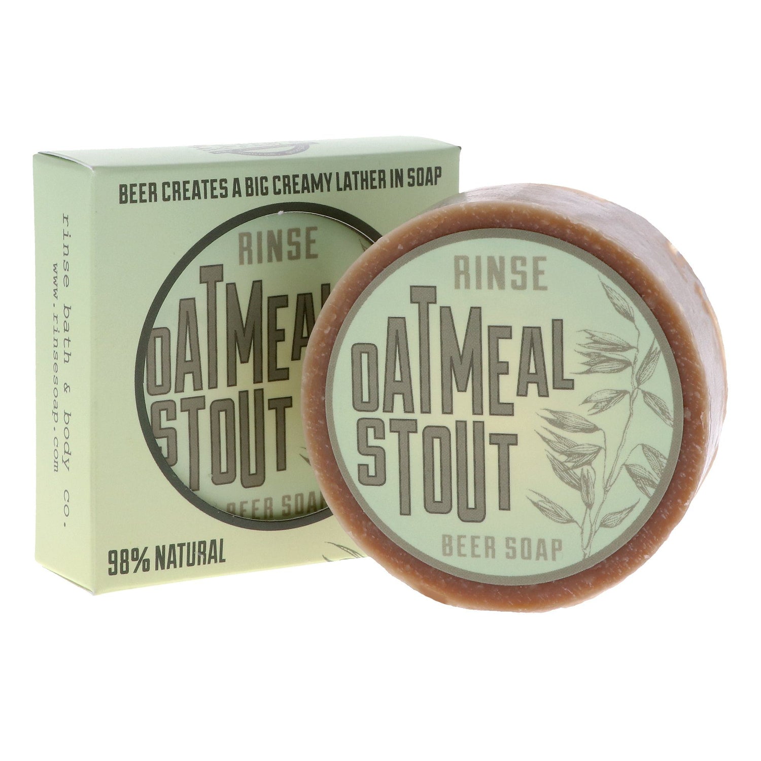 Rinse Bath & Body Co. Beer Soap Body Soap Rinse Bath & Body Co Oatmeal Stout 