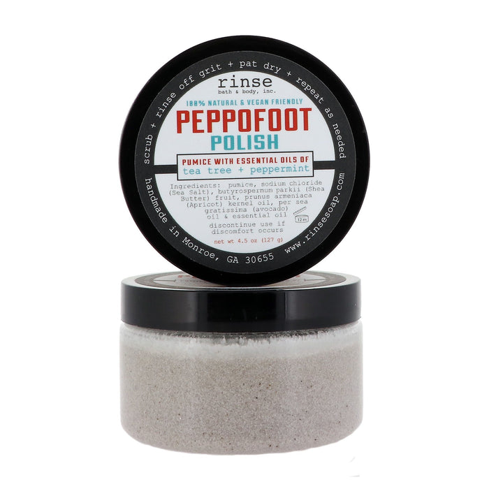 Rinse Bath & Body Co. Peppofoot Polish Foot Cream Rinse Bath & Body Co 