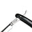 Wacker Classic 2 Straight Razor 5/8", Black Horn Handle Straight Razor Discontinued 