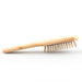 TEK Rectangular Ash Wood Hair Brush with Wooden Bristles Hair Brush TEK 