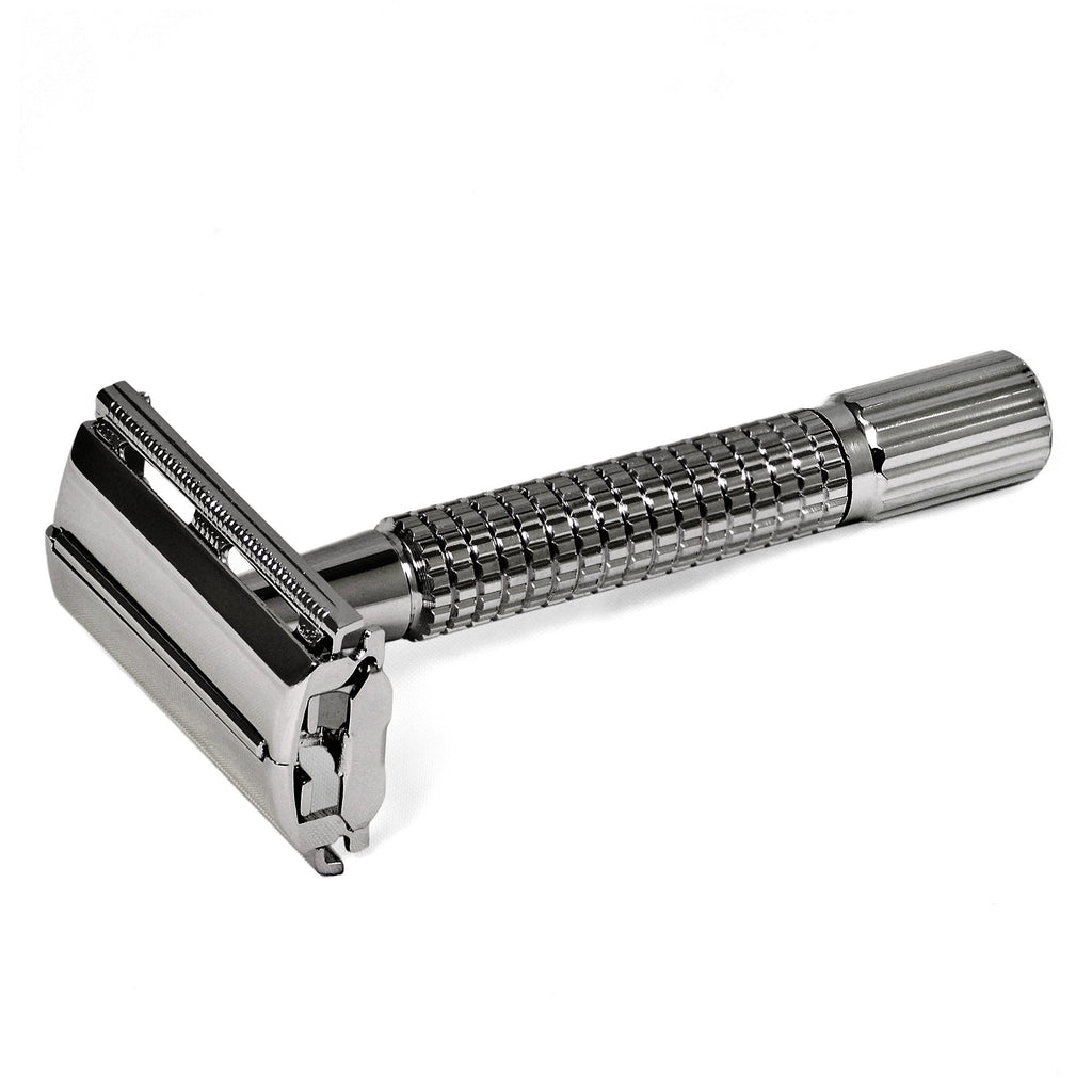 Weishi Gunmetal Finish Classic Double-Edge Razor Double Edge Safety Razor Weishi 