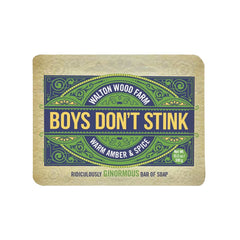 Walton Wood Farm XXL Soap Bar Body Soap Walton Wood Farm Boys Don't Stink 