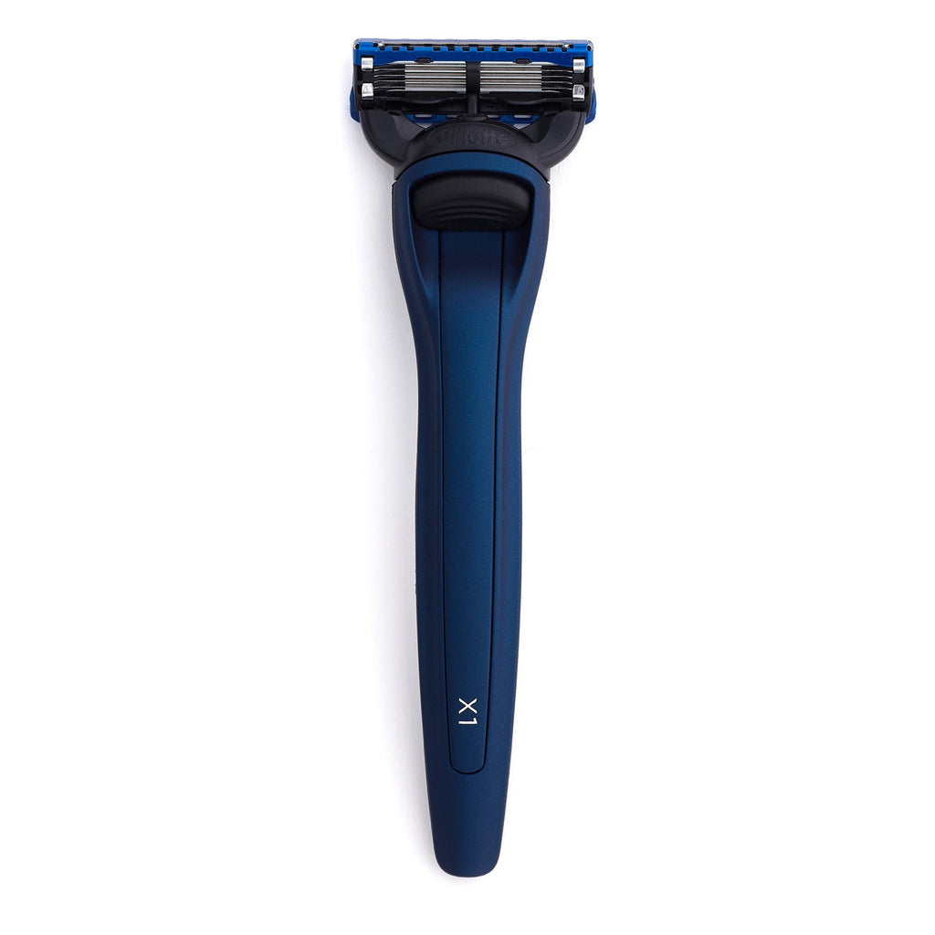 Bolin Webb X1 Matte Blue Razor and Stand Shaving Set Bolin Webb 