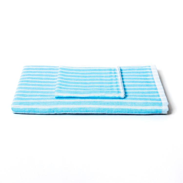 Yoshii Shirt Stripe Towel, DBG Towel Japanese Exclusives 