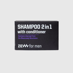 ZEW 2-in-1 Shampoo with Conditioner Hair Shampoo Bar Zew for Men 