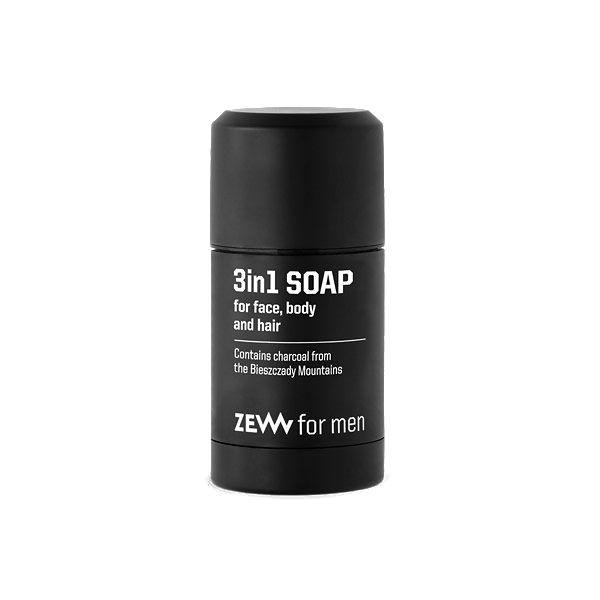 ZEW 3-in-1 Soap for Face Body and Hair Body Soap Zew for Men 
