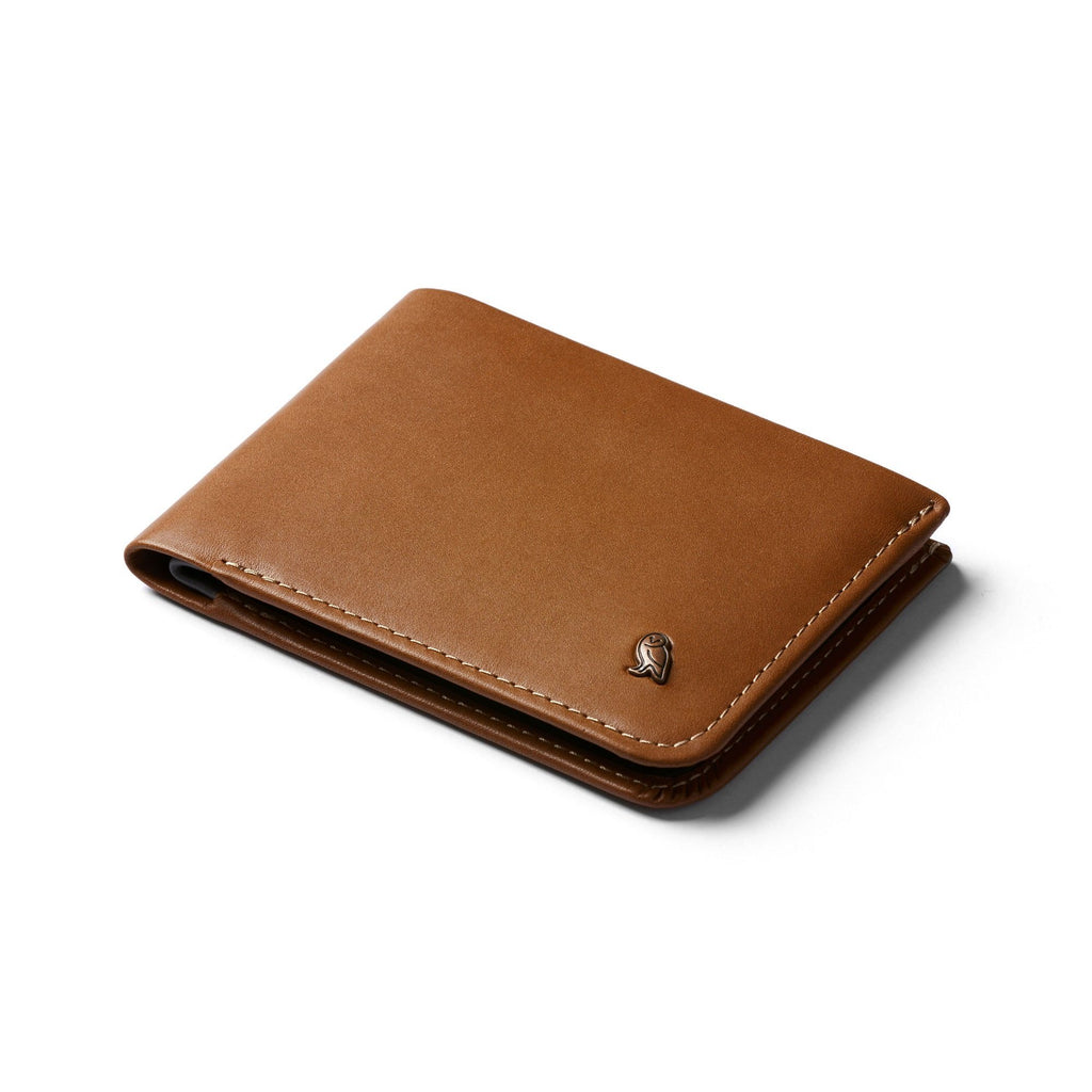 Bellroy Hide and Seek Slim Leather Wallet Leather Wallet Bellroy Caramel Leather / RFID 