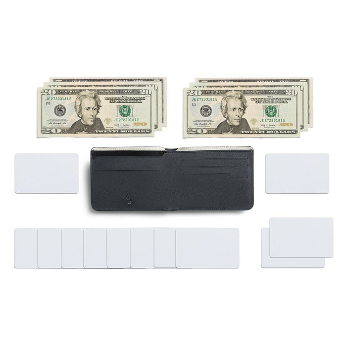 Bellroy Hide and Seek Slim Leather Wallet, Premium Edition Leather Wallet Bellroy 