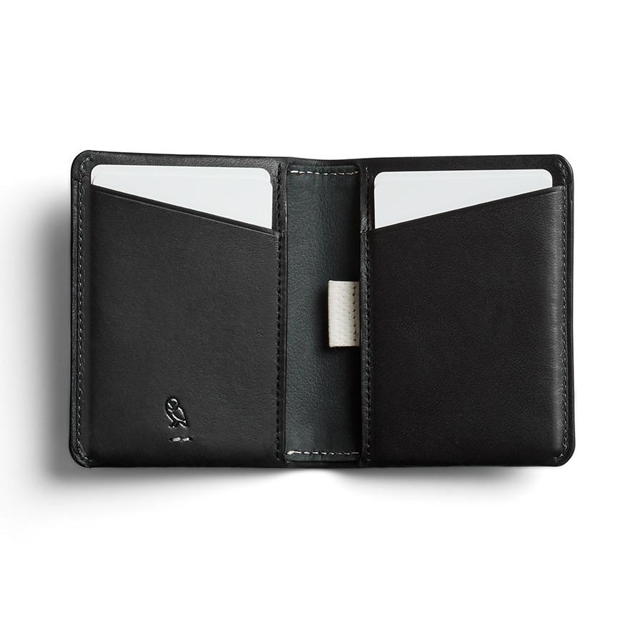Bellroy Slim Sleeve Leather Wallet, Premium Edition Leather Wallet Bellroy Black 