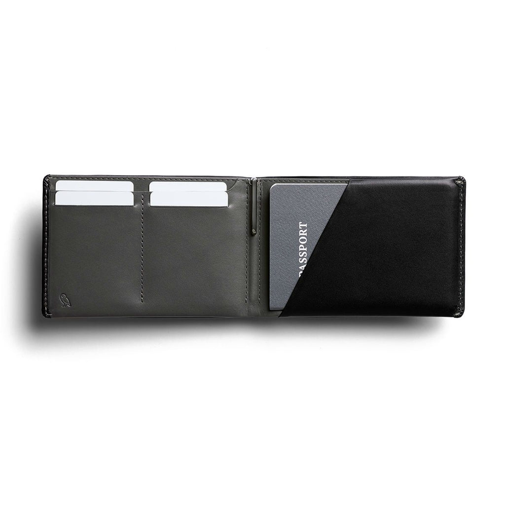 Bellroy Travel Leather Wallet, RFID Leather Wallet Bellroy Black 