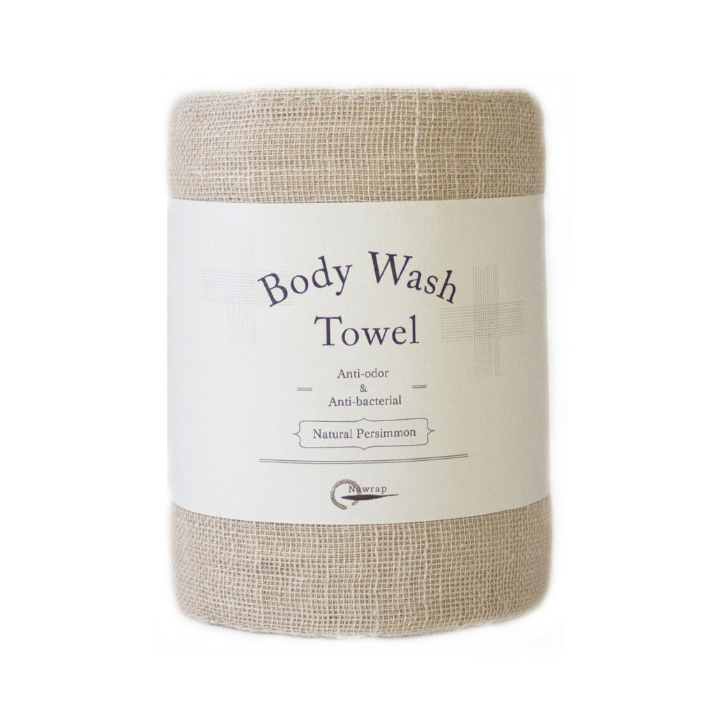 Nawrap Body Wash Towel Towel Nawrap Anti-odor Persimmon 