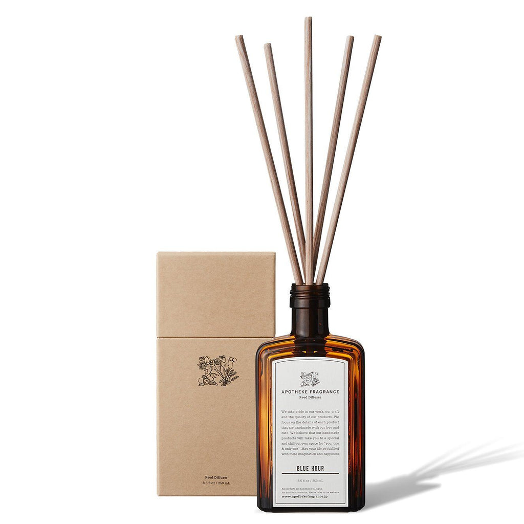 Apotheke Fragrance Reed Diffuser Sticks Refill Air Freshener Japanese Exclusives Blue Hour 