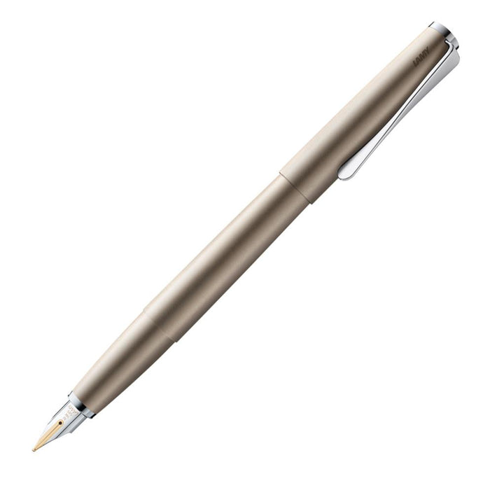 LAMY Studio Fountain Pen, Palladium with 14k Gold Tip Fountain Pen LAMY 