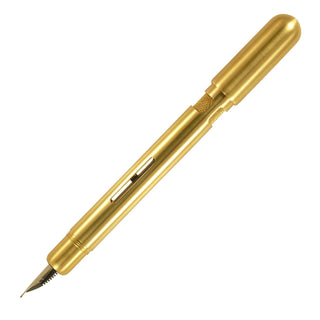 LOCLEN Electa Fountain Pen with Medium Nib Fountain Pen LOCLEN Brass 
